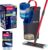 O-Cedar H2prO Flat Mop System with 1 Mop Head Refill | Quick Cleaning Tool | Clean with Clean Water | Machine Washable Reusable Microfiber Mop Pad | Safe on Wood Floors, Vinyl, Tile, Baseboards, Walls