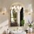 Sweetcrispy 20″x30″ Arched Gold Bathroom Mirrors for Wall | Bathroom Mirrors for over sink, Metal Framed with HD Shatter-Proof Glass for Entryway, Living Room, Bedroom
