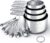 TILUCK Stainless Steel Measuring Cups & Spoons Set, Cups and Spoons,Kitchen Gadgets for Cooking & Baking (10)