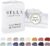Bella Coterie Luxury Bamboo Viscose Cal King Size Sheet Set | 100% Organically Grown | Ultra Soft | Cooling for Hot Sleepers | 18″ Deep Pocket [White]