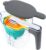 Stackable 10-Piece Measuring Cups and Spoons Set with Lids | Kitchen gadgets for cooking & baking. Includes 10 stackable cups & spoons. Dishwasher-safe. For liquid & dry, multicolor