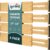 Lzerking Kitchen Drawer Dividers 4 Pack, Adjustable Bamboo Drawer Organizer, 17-22″ Expandable Utensil Organizer for Kitchen, Dresser, Closet, Bedroom, Bathroom