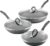 Circulon A1 Series with ScratchDefense Nonstick Induction Frying Pan Set, 6-Piece Cooking Pans Set, Induction Cookware, Graphite