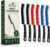 Crevice Cleaning Brush Set – 6Pcs Hard Bristle Cleaning Tools for Grout, Tile Floors, Gaps & Narrow Spaces – Small Grout Scrub Brush for Cleaning Bathroom, Shower, Window Tracks, Kitchen