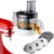 Food Processor for KitchenAid, 5-in-1 Vegetable Food Chopper for KitchenAid, Including Dicing, Shredding, Sauce Grinding, Julienne and Slicing Discs with Storage Case