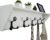 WEBI Wall Shelf with Hooks Underneath,35″ Long Wall Mounted Coat Rack with Shelf,Entryway Coat Rack with 5 Triple Hooks for Hanging Coats,Jacket,Hallway,Bedroom,Mudroom,White