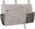 Surblue Bedside Caddy Hanging Bed Organizer Storage Bag Pocket for Bunk and Hospital Beds, College Dorm Rooms Baby Bed Rails,Camp (8 Pockets),Gray