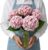 26‘’ Real Touch Pink Silk Hydrangea Artificial Flowers, Large Lifelike Silk Flowers with Long Stems, Faux Plant for Wedding Bouquet Table Centerpieces Party Home Indoor(5PCS Single Flower)