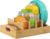 Lifewit Bamboo Lid Organizers for Inside Cabinet, Food Storage Container Lid Holder with 4 adjustable Inserts & 5 Sections, Kitchen Pantry organizer and storage, 10.6″ X 8.3″