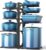ORDORA Pots and Pans Organizer: under Cabinet, 20.8″ Height Heavy Duty 120LBS Pots Pans Organizer Rack for under Cabinet 8-Tier Adjustable for Big Stockpots, Dutch Oven, Cast-iron Pans, Heavy Cookware