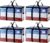 TAILI Extra Large Moving Bags, 4 Pack Clear Heavy Duty Totes For Storage with Visible Window, Wrap Around Handles, Storage Bags for Space Saving, Alternative to Moving Boxes