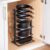LAMU Pots and Pans Organizer for under Cabinet, 6-Tier Heavy Duty Pan Pot Organizers inside Cabinet Adjustable 14 to 24.57″, Pot Rack Kitchen Cabinet Organization and Storage Holds up to 12″ Cookware