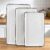 Serving Platters, 16/14.3/13.1Inches Large Serving Dishes for Entertaining, Rectangular Serving Tray, Ceramic Serving Dish, White Platters for Serving Food, Appetizers, Entertaining, Party, Set of 3