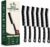 Crevice Cleaning Brush Set – 6Pcs Hard Bristle Cleaning Tools for Grout, Tile Floors, Gaps & Narrow Spaces – Small Grout Scrub Brush for Cleaning Bathroom, Shower, Window Tracks, Kitchen
