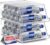 Sorbus Water Bottle Organizer for Fridge with Lid – Holds 9 Bottles – Stackable Drink Organizer for Refrigerator, Pantry, or Countertop – Clear BPA-Free Plastic Bottle Storage Holder