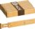 Bamboo Drawer Divider Set of 8, Adjustable Spring-Loaded Drawer Organizer (16.9″-22.2″), 2.3″ Height, Suitable for Kitchen, Desk, Bathroom, Clothing, and Miscellaneous Drawer Organization, Natural