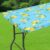 Smiry Spandex Fitted Tablecloth for 6 Foot Rectangle Tables, Washable Picnic Table Cover with Elastic, Stretch Reusable Table Cloth for Outdoor, Camping, Dining & Kitchen (Lemon, 30″x72″)