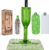 Eyliden Spray Mop for Hardwood Tile Vinyl, Small Spaces Cleaning, 13 Pads | 12 Disposable & 1 Washable Pad, Works with Cleaner, 360° Head, 13oz Bottle, No Bucket, Wet Dry Floor Sweeper for Apt Dorms RV