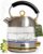 Stainless Steel Electric Kettle with Temperature Control – BPA and Plastic Free Electric Kettle with Keep Warm Function, Borosilicate Glass – Fast 1500W Hot Water Boiler, Auto Shut-Off