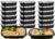 KUMD 20 Pack(40 Pieces) 32 oz Meal Prep Containers with Lids, Leakproof Food Storage Containers for Adult Office Lunch, Gym, Fitness & Bulk Food Prep, Microwave & Freezer Safe Reusable Plastic Tubs