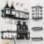 YASONIC Shower Caddy Adhesive, 100% Rustproof Shower Organizer with Soap and Toothbrush Holder, Large Capacity Shower Shelves for Inside Shower, No Drill Shower Storage for Home (5 Pack Black)