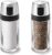 OXO Salt and Pepper Shaker Set, Clear, Stainless Steel