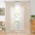 BGment Tan Linen Curtains 84 Inch Length 2 Panels Set – Burlap Semi Sheer Drapes Light Filtering Natural with Rod Pocket for Farmhouse Bedroom Living Room, 52 X84 Inch