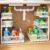 Under Sink Organizer, 3 Tier Pull Out Cabinet Organizer with 5 Adjustable Heights, Metal Under Sink Storage with Sliding Drawers for Kitchen, Bathroom, Pantry and Laundry Room, 2-Pack White