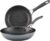 Circulon A1 Series with ScratchDefense Nonstick Induction 8.5-Inch and 10-Inch Frying Pan Set, Induction Cookware, 2-Piece, Graphite