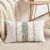 Fancy Homi Set of 1 Sage Green Boho Lumbar Decorative Throw Pillow Covers 12×20 Inch for Living Room Bedroom Couch Bed Chair, Rustic Retro Cushion Case, Bohemian Room Home Decor