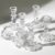 4.33″ Tall Glass Candlestick Set of 6 Clear Crystal Candle Holders for Glass Taper Holder Decor for Wedding Birthday Party Christmas