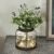 Vintage Glass Farmhouse Vase, Rustic Lantern Decor with Plants Flowers Lights Vintage Style Vases for Home Decor Floral Arrangement Hostess Gift