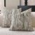 Striped Throw Pillow Covers 18×18 Set of 2 Green Textured Boucle Chic Morden Boho Accent Farmhouse Decorative Chenille Pillow Covers for Home Decor Bed Sofa Living Room