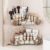 Asayuee 2-Tier Corner Bathroom Counter Organizer with Top Toothbrush Holders,Large Makeup Organizer Countertop with Brush Holder,Skincare Organizers Corner,Exquisite Vanity Organizer(Clear, 2 Tier)