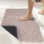 Bath Mat,Ultra Thin Bathroom Rugs,Rubber Bath Mats for Bathroom,No Slip Bath Rugs,Quick Dry,Machine Washable,Low Pile,Absorbent,Shower Outside,Sink,Home Decor Accessories.Beige,1’5″x2’3″(17x27inch)