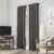 Sun Zero Nordic 2-pack Theater Grade Extreme 100% Blackout Grommet Curtain Panel Pair, 52″ x 84″, Gray(“Each panel measures 52”x84”. Combined panel pair measures 104”x84”)