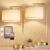 Innqoo Bedside Table Lamps for Bedroom Set of 2-Dimmable Nightstand Lamps with USB Port and Outlet,Modern Gold Lamps with Linen Shade,Tall Desk Lamps for Home Office Bedroom Living Room End Table