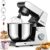 6.5QT Tilt-Head Stand Mixer, Heavy Duty Pro 10-Speed Electric Mixer, Stainless Steel Cladding & Bowl with Dough Hook, Wire Whisk and Flat Beater for Home Baking, Bread, Cake, Pizza Dough