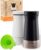 HOME EC Original Salt and Pepper Shakers Set with Adjustable Pour Holes – Black and White Salt Shaker and Pepper Shaker – Farmhouse Spice dispenser for salts, Ground peppercorn and spices
