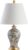 JONATHAN Y 24″ Multi-Colored/Gold French Country Ceramic Floral Urn Table Lamp, White Linen Shade, Chinoiserie Ginger Jar Bedside Lamp for Living Room Bedroom, LED Bulb JYL3009A