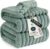 Bedsure GentleSoft King Size Blanket for Bed – Cozy Soft Blankets for Women, Cute Large Fleece Throws for Girls, Sage Green, 108×90 Inches