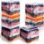 6 Packs Clear Zippered Storage Bags 12 x 12 x 12 Inch Sweater Moth Bags Vinyl Plastic Storage for Blankets Clothes Bed Sheet Organizer with Zipper for Closet Linen Sweater Clothes Comforters Pillow