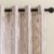 MYSKY HOME Taupe Striped Linen Curtains 84 Inches Long Light Filtering Neutral Curtains for Bedroom Living Room Farmhouse Rustic Cottage Core Tan Ticking Patterned, Grommet, 2 Panels, 52″ Wide