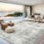 8×10 Area Rugs Washable Living Room Rug-No Slip Soft Carpets Modern Abstract Indoor Floor Stain Resistant Large Carpet for Bedroom Dining Room Farmhouse Nursery Home Office Grey