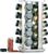 Orii 20 Jar Rotating Spice Rack with Spices Included & 5-Year Free Spice Refill Program – Stainless Steel Countertop Spice Rack with 3 oz Glass Jars | 5-Year Free Spice Refill Program, Stainless Steel Countertop, 3 oz Glass Jars
