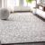 JONATHAN Y Boho Vintage Diamond Cream/Gray Indoor Area Rug 8X10 ft, Moroccan Hype for Living Room, Bedroom, Kitchen, Office, Easy-Cleaning, High Traffic, Pet-Friendly, Non-Shedding (MOH101B-8)